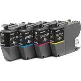 Brother LC421VAL - Inktcartridge - Zwart / Multicolor