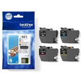 Brother LC421VALDR, 200 Seiten, 1 Stück(e), Multipack