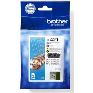 Brother - LC-421 - Inktcartridges Combo Pack - Multi-color