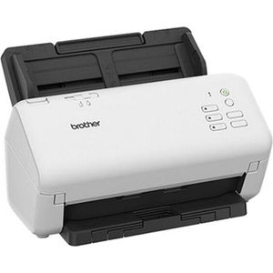 Brother ADS-4300N, professionele documentenscanner met USB en LAN, duplex scan, sneltoetsen, wit, ADS4300NRE1