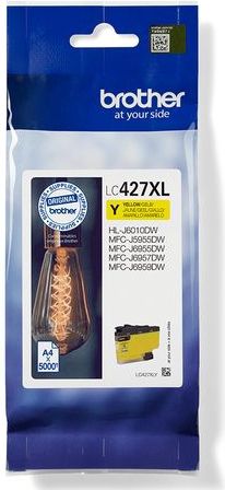 Brother - Lc427xly - Inktcartridge - Geel - Hoog Rendement