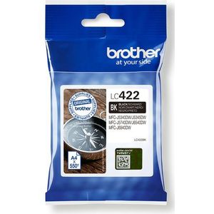 Brother LC422BK - Inktcartridge - Zwart