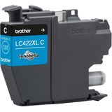 Brother LC-422XLC inktcartridge cyaan hoge capaciteit (origineel)