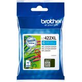 Brother LC-422XLC inktcartridge cyaan hoge capaciteit (origineel)