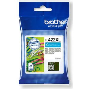 Brother LC422XLC inktcartridge 1 stuk(s) Origineel Cyaan