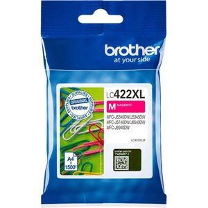 Brother LC-422XLM inkt cartridge magenta hoge capaciteit (origineel)