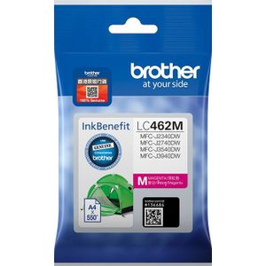 Brother LC462M inktcartridge 1 stuk(s) Origineel Normaal rendement Magenta