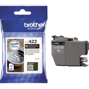 Brother - LC422BK - Inktcartridge - Zwart - Geschikt voor MFC-J5340/5740