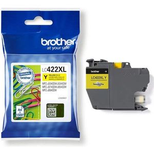 Brother LC-422XLY inktcartridge geel hoge capaciteit (origineel)