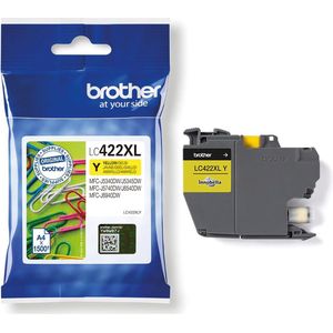 Brother - LC422XLY - Inktcartridge - Geel - Hoge Capaciteit
