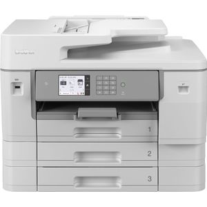 Brother MFC-J6957DW Multifunctionele inkjetprinter A3 Printen, scannen, kopiëren, faxen ADF, Duplex-ADF, LAN, NFC, USB, WiFi
