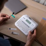 Brother PT-D410VP labelprinter ZINK (Zero-Ink) 180 x 180 DPI Bedraad TZe QWERTY