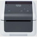 Brother TD4210D Labelprinter Thermisch 203 x 203 dpi Antraciet, Wit USB, RS-232