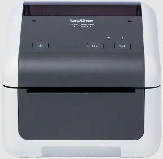 Brother TD4210D Labelprinter Thermisch 203 x 203 dpi Antraciet, Wit USB, RS-232
