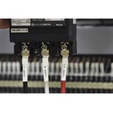 Labeltape krimpkous Brother Hse HSE631E Tapekleur: Geel Tekstkleur:Zwart 11.2 mm 1.5 m