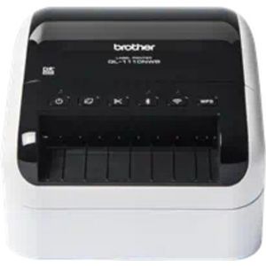 Brother QL-1110NWBc Labelprinter Thermisch 300 x 300 dpi Etikettenbreedte (max.): 103.6 mm LAN, USB