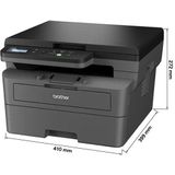 Brother DCP-L2627DWE all-in-one A4 laserprinter zwart-wit (3 in 1)