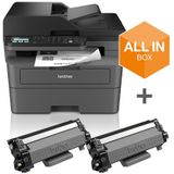 Brother MFC-L2827DWXL multifunctionele printer Laser A4 1200 x 1200 DPI 32 ppm Wifi