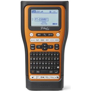 Brother PTE560BTVPQL1 labelprinter Thermo transfer 180 x 180 DPI 20 mm/sec Bedraad en draadloos HSE/TZe Bluetooth QWERTY