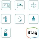 Brother - Btag-631 - Tapecassette - Geel - 12 mm - 4 Meter Labeltape