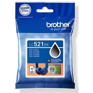 Brother - LC521BK - Inktcartridge - Zwart - Origineel