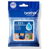 Brother - LC521C - Inktcartridge - Cyaan