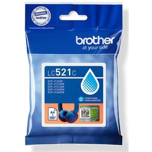 Brother - LC521C - Inktcartridge - Cyaan