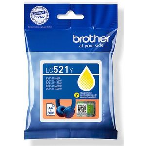 Brother - LC521Y - Inktcartridge - Geel - Origineel