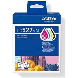 Brother - LC527VAL - Inktcartridge - Kleur - Value Pack - 900 pagina's