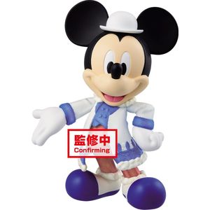Disney Characters Fluffy Puffy Figure - Mickey (Ver. A)
