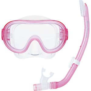 ReefTourer- RC0203- Snorkelmasker- Snorkelset voor kinderen tot ong. 10 jaar - roze