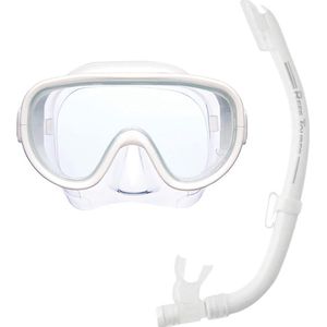 ReefTourer-RC0105- COMBO- Snorkelmasker- Snorkelset- wit
