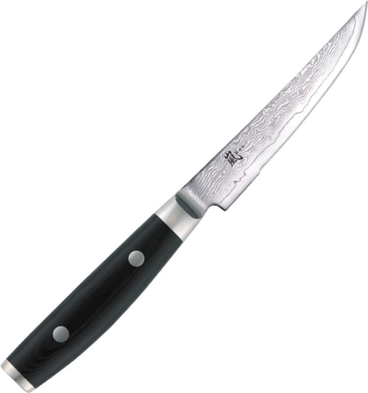 Yaxell - Ran - Steakmes - 69 Lagen Damaststaal - VG10 Staal - Canvas-Micarta Heft