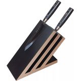 Yaxell - Messenhouder - Beukenhout - Magnetisch - Voor 6 Messen