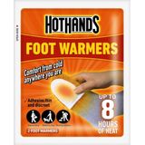 Hothands voetwarmers Oranje 2 Stuks