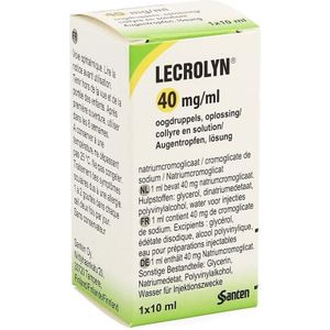Lecrolyn 40mg/ml Druppels 10ml