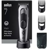 Braun - Haartrimmer Series 7 HC7590 - Grijs - Levenslang Scherp Scheerblad