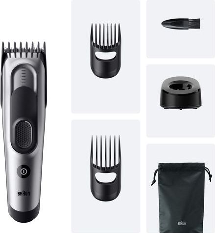 Braun - Haartrimmer Series 7 HC7590 - Grijs - Levenslang Scherp Scheerblad