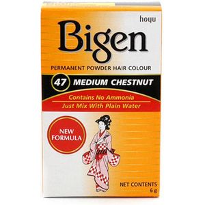 Bigen Hair Powder - 47 Medium Chestnut
