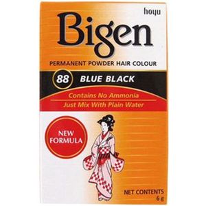Permanente Kleur Bigen 88 Negro BlauwZwart Nº 0-88 (6 gr)