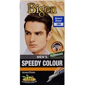 Bigen Men's Speedy Colour #104 Natural Brown
