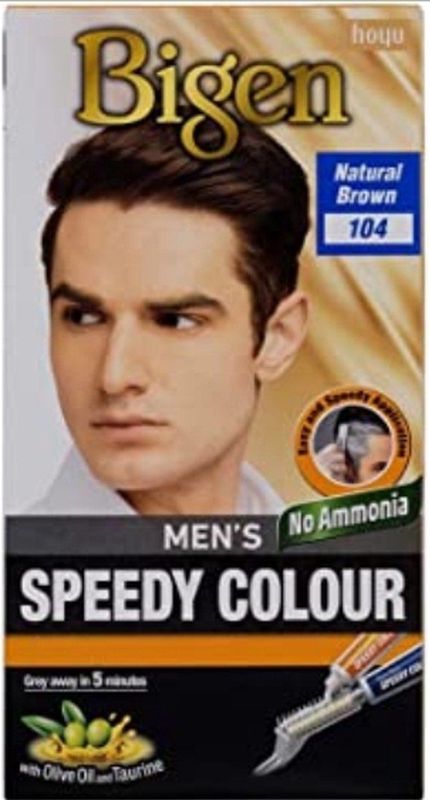 Bigen Men's Speedy Colour #104 Natural Brown