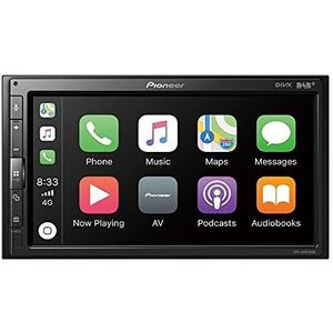 Pioneer SPH-EVO62DAB-UNI Autoradio met scherm DAB+ tuner, Bluetooth handsfree, AppRadio, Aansluiting voor achteruitrijcamera