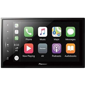 Pioneer SPH-EVO82DAB-208 Multimedia Center voor Peugeot 208/2008, 8 inch touchscreen, 1,5 A Quick Charging USB, Apple CarPlay, Android Auto, DAB/DAB+, Bluetooth