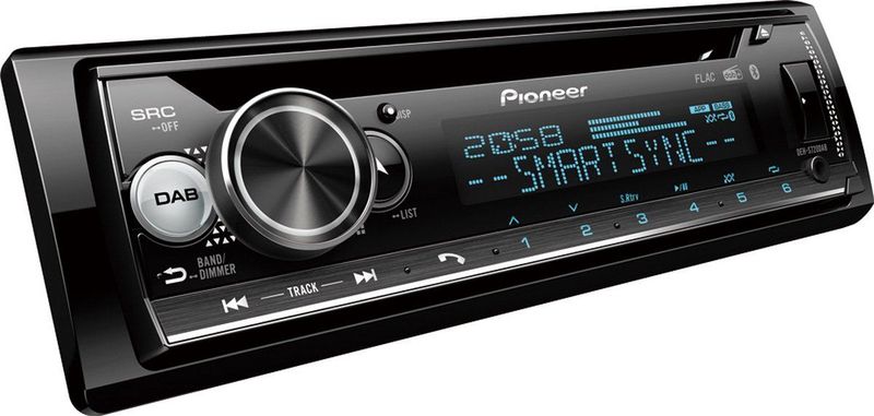 Pioneer - DEH-S720DABAN - Autoradio - Zwart - Bluetooth - DAB