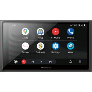 Pioneer - SPH-EVO64DAB - Autoradio - Zwart - 6,8" Touchscreen - DAB+ Tuner