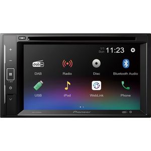 AVH-A240DABAN - Multimedia Autoradio - 2-DIN - 6,2 inch - DAB/DAB+ - Bluetooth