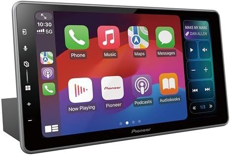 Pioneer - SPH-DA97DAB-UNI - Autoradio - Zwart - 9 inch Touchscreen - DAB+ en Bluetooth