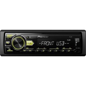 Pioneer - MVH-09UBG Autoradio - Zwart - 1 DIN - LCD - Groen