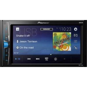 Pioneer MVH-A100V Dubbel-Din Multimedia Autoradio